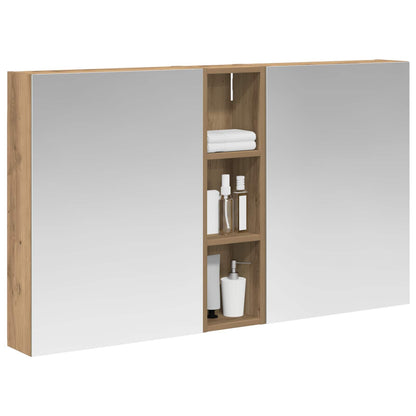 vidaXL Bathroom Cabinet Set 3 pcs 120 x 14.5 x 70 cm Engineered wood