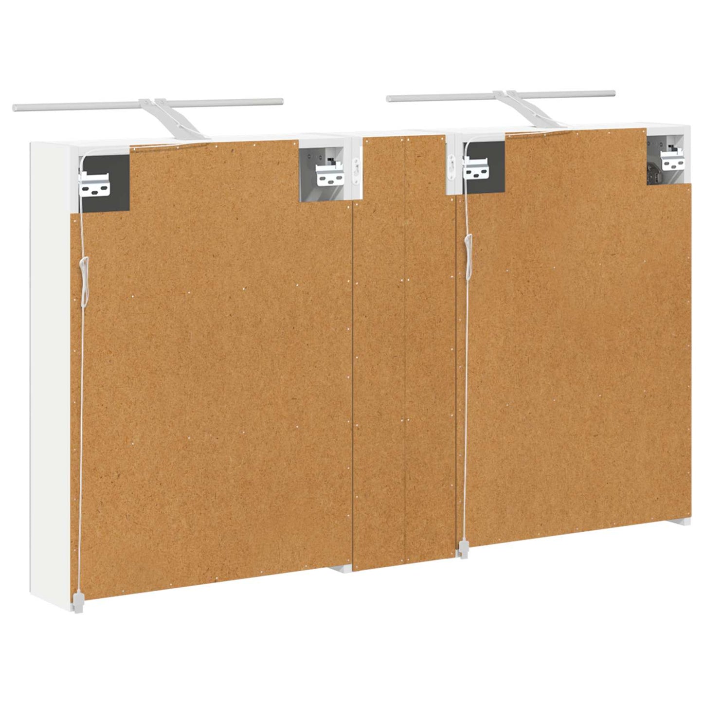 vidaXL Bathroom Cabinet Set 3 pcs 120 x 14.5 x 70 cm Engineered wood
