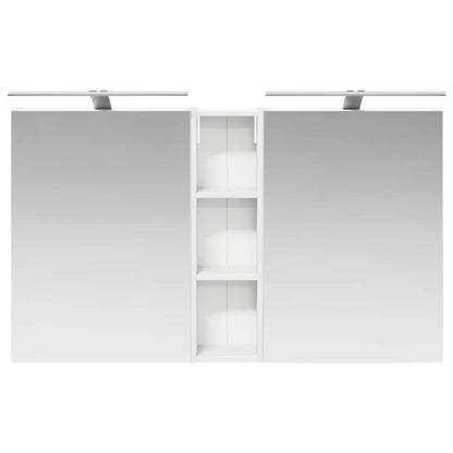 vidaXL Bathroom Cabinet Set 3 pcs 120 x 14.5 x 70 cm Engineered wood