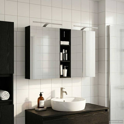 vidaXL Bathroom Cabinet Set 3 pcs 120 x 14.5 x 70 cm Engineered wood