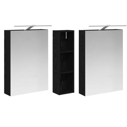 vidaXL Bathroom Cabinet Set 3 pcs 120 x 14.5 x 70 cm Engineered wood