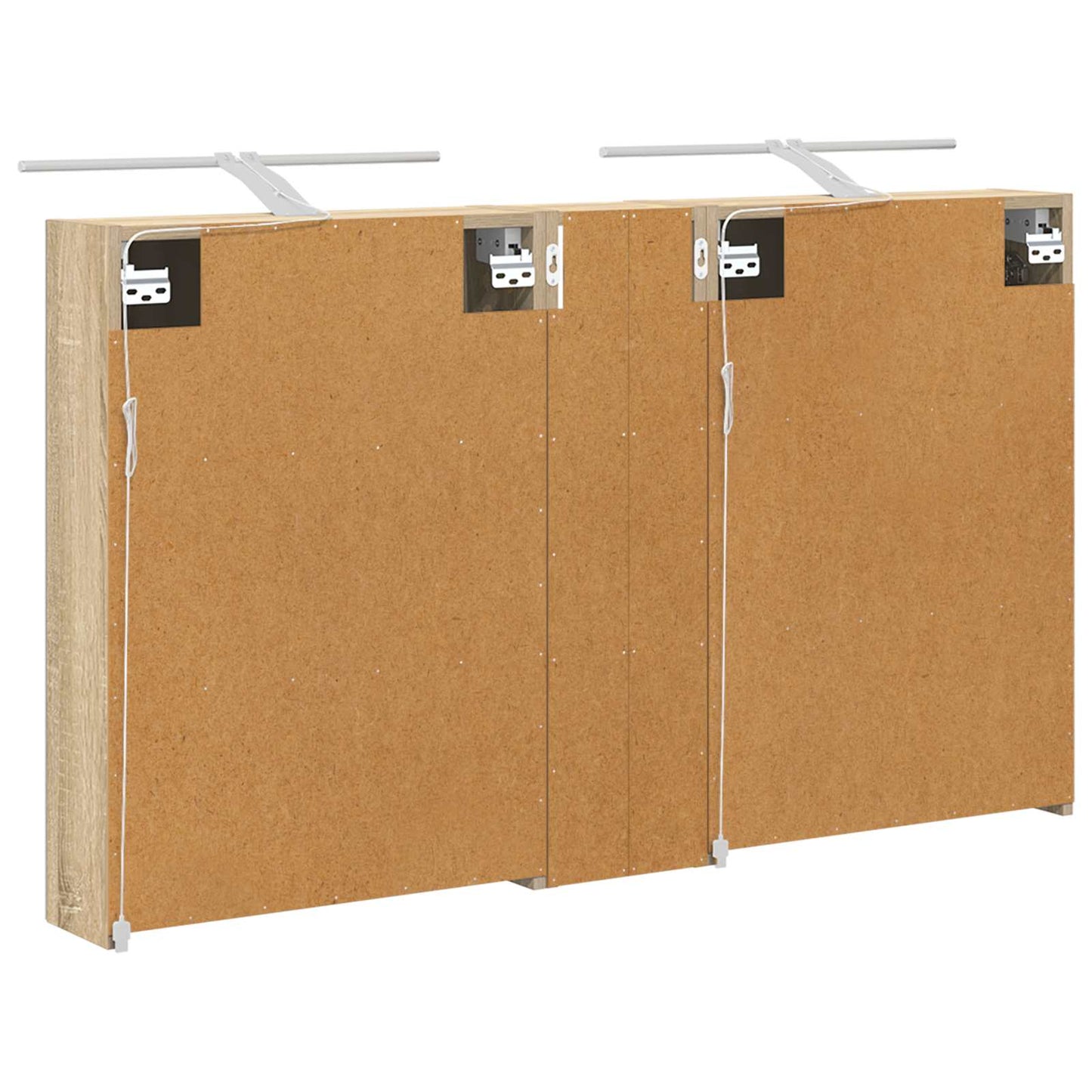 vidaXL Bathroom Cabinet Set 3 pcs 120 x 14.5 x 70 cm Engineered wood