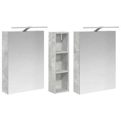 vidaXL Bathroom Cabinet Set 3 pcs 120 x 14.5 x 70 cm Engineered wood