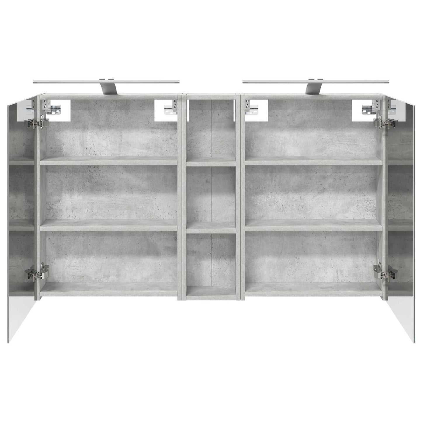 vidaXL Bathroom Cabinet Set 3 pcs 120 x 14.5 x 70 cm Engineered wood