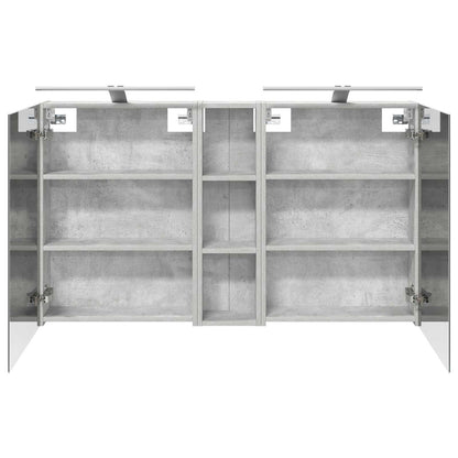 vidaXL Bathroom Cabinet Set 3 pcs 120 x 14.5 x 70 cm Engineered wood