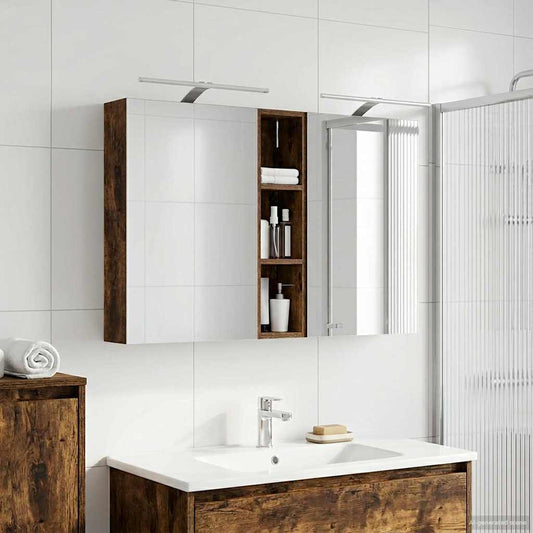 vidaXL Bathroom Cabinet Set 3 pcs 120 x 14.5 x 70 cm Engineered wood