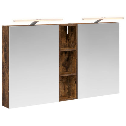 vidaXL Bathroom Cabinet Set 3 pcs 120 x 14.5 x 70 cm Engineered wood