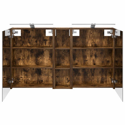 vidaXL Bathroom Cabinet Set 3 pcs 120 x 14.5 x 70 cm Engineered wood