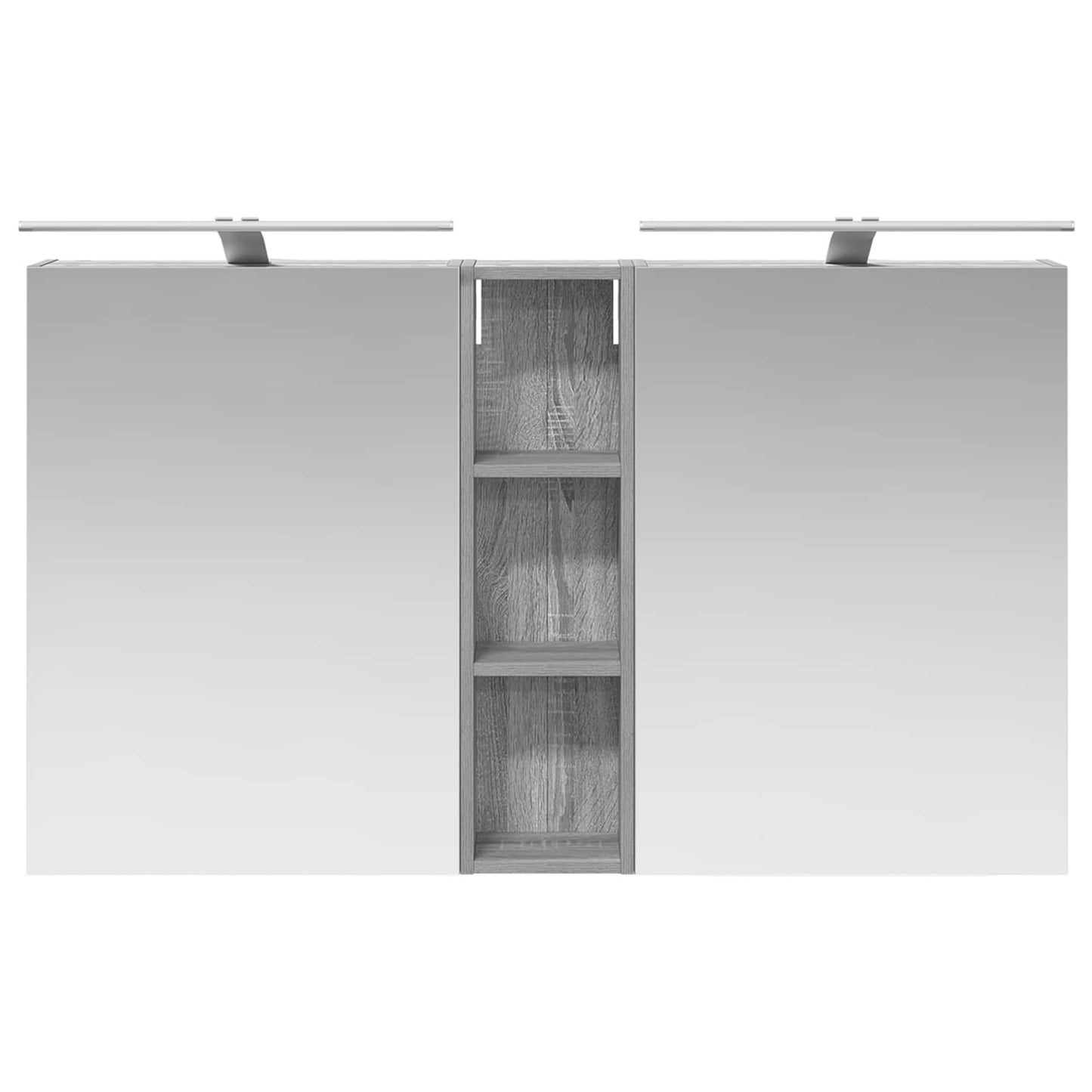 vidaXL Bathroom Cabinet Set 3 pcs 120 x 14.5 x 70 cm Engineered wood