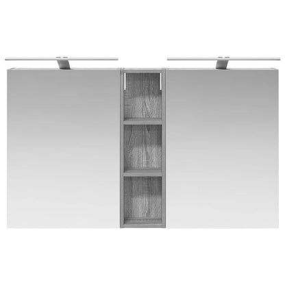 vidaXL Bathroom Cabinet Set 3 pcs 120 x 14.5 x 70 cm Engineered wood