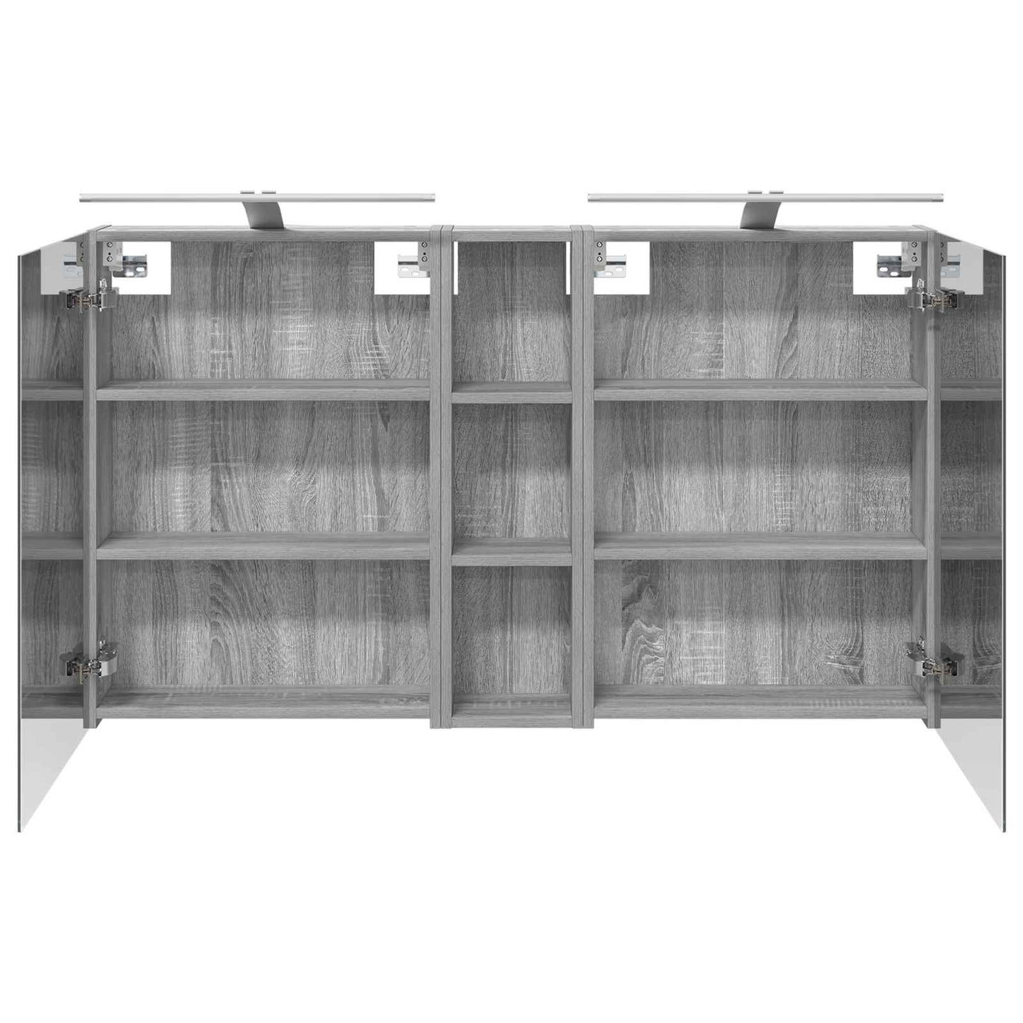 vidaXL Bathroom Cabinet Set 3 pcs 120 x 14.5 x 70 cm Engineered wood