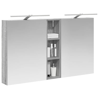 vidaXL Bathroom Cabinet Set 3 pcs 120 x 14.5 x 70 cm Engineered wood