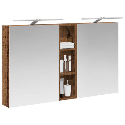 vidaXL Bathroom Cabinet Set 3 pcs 120 x 14.5 x 70 cm Engineered wood