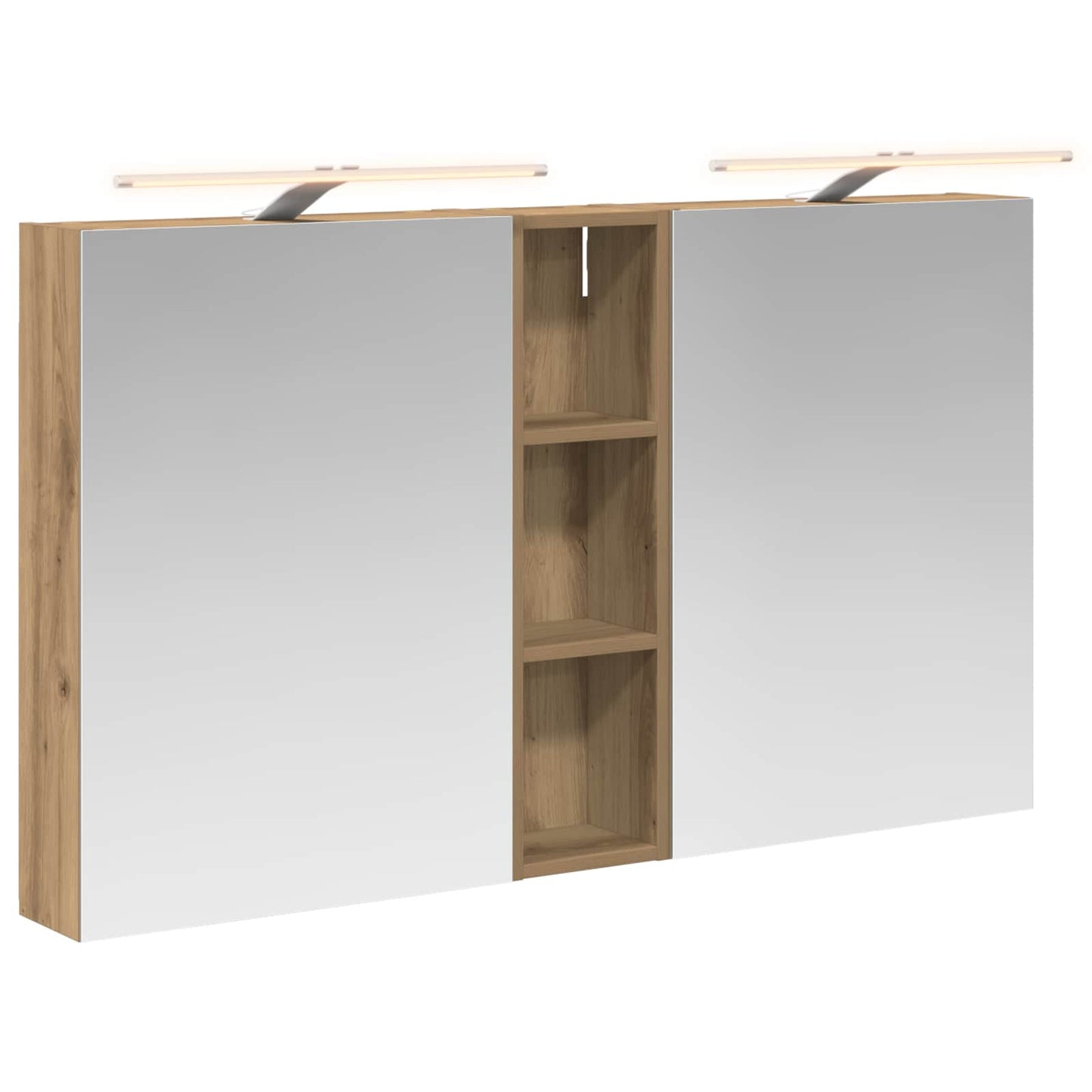 vidaXL Bathroom Cabinet Set 3 pcs 120 x 14.5 x 70 cm Engineered wood