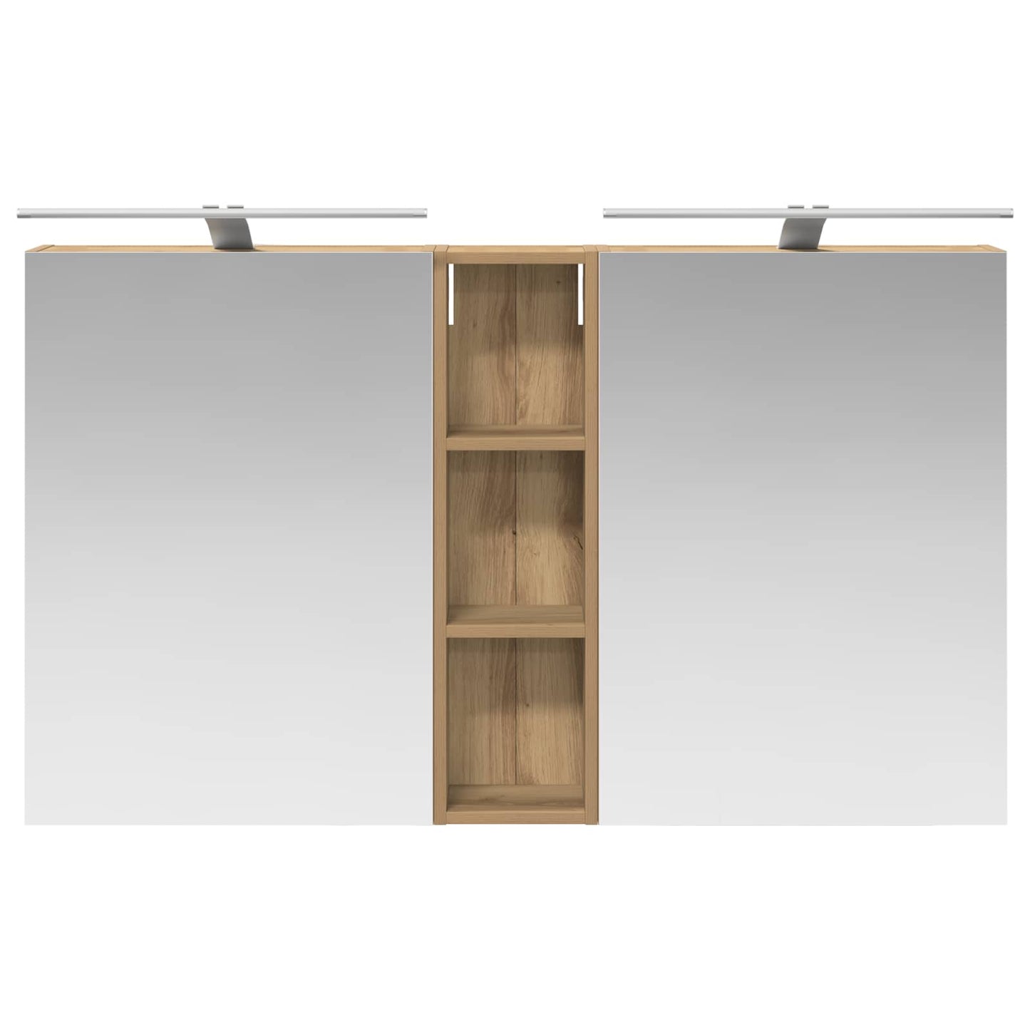 vidaXL Bathroom Cabinet Set 3 pcs 120 x 14.5 x 70 cm Engineered wood