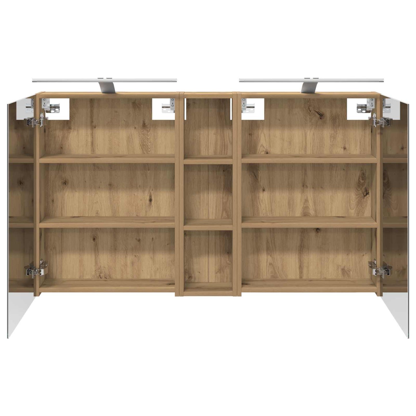 vidaXL Bathroom Cabinet Set 3 pcs 120 x 14.5 x 70 cm Engineered wood