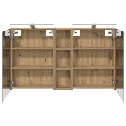 vidaXL Bathroom Cabinet Set 3 pcs 120 x 14.5 x 70 cm Engineered wood