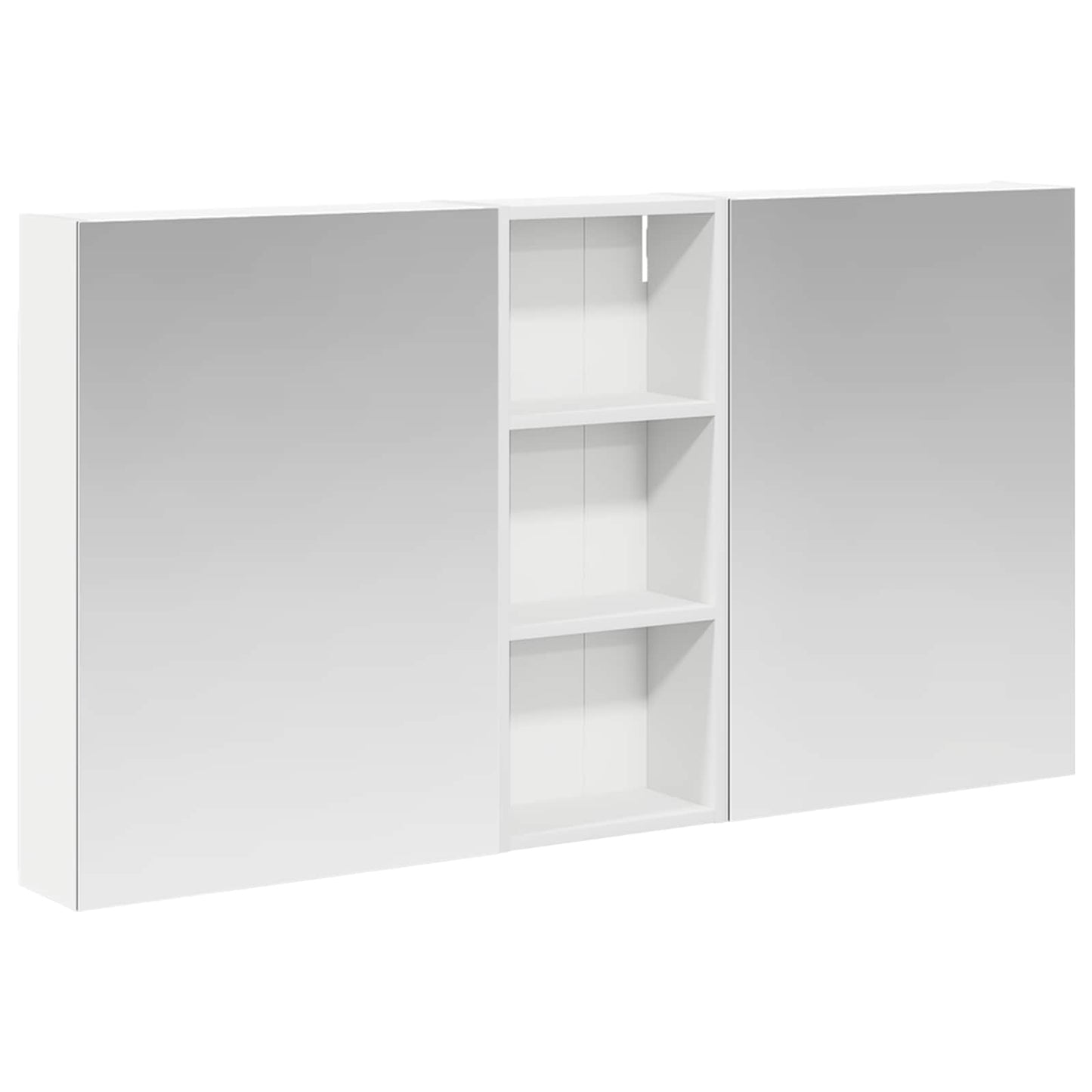 vidaXL Bathroom Cabinet Set 3 pcs 130 x 14.5 x 70 cm Engineered wood