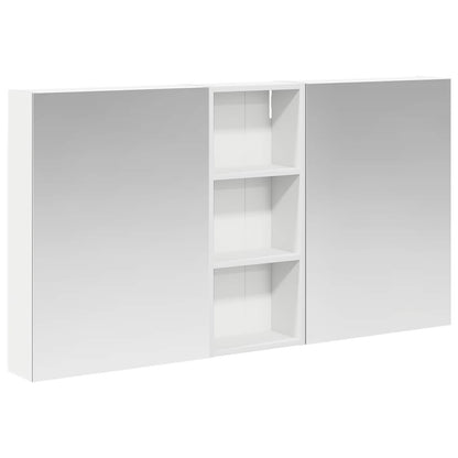 vidaXL Bathroom Cabinet Set 3 pcs 130 x 14.5 x 70 cm Engineered wood