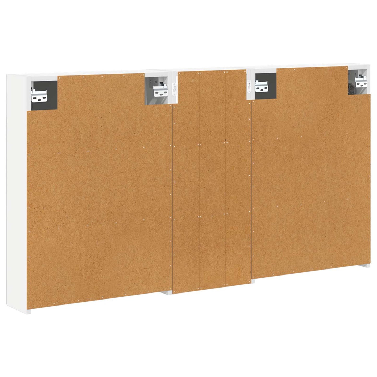 vidaXL Bathroom Cabinet Set 3 pcs 130 x 14.5 x 70 cm Engineered wood