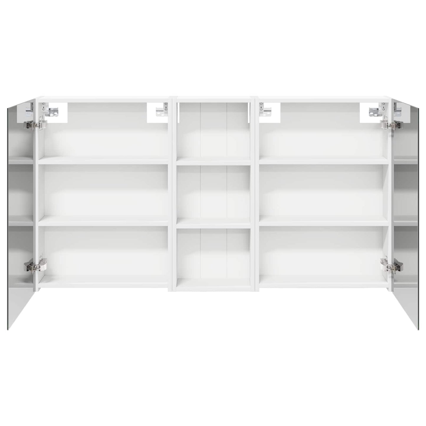 vidaXL Bathroom Cabinet Set 3 pcs 130 x 14.5 x 70 cm Engineered wood