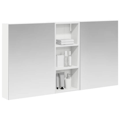 vidaXL Bathroom Cabinet Set 3 pcs 130 x 14.5 x 70 cm Engineered wood