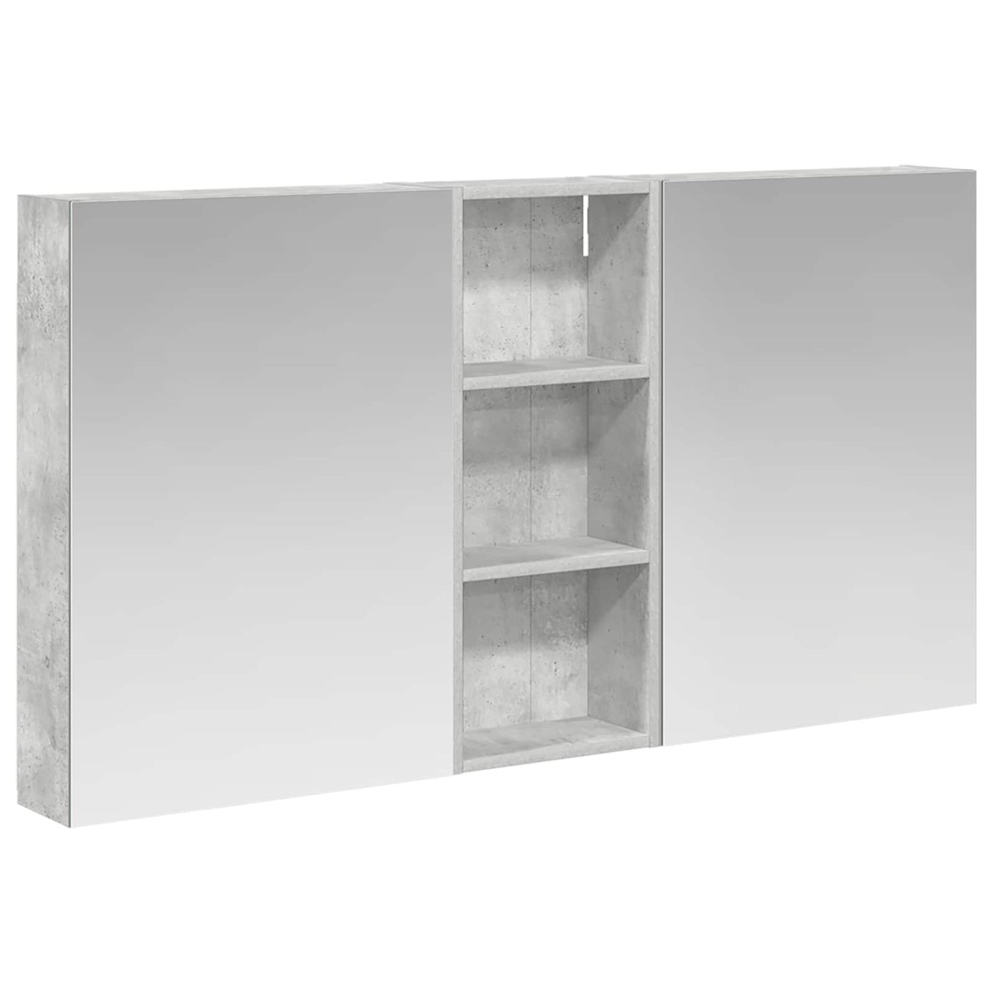 vidaXL Bathroom Cabinet Set 3 pcs 130 x 14.5 x 70 cm Engineered wood