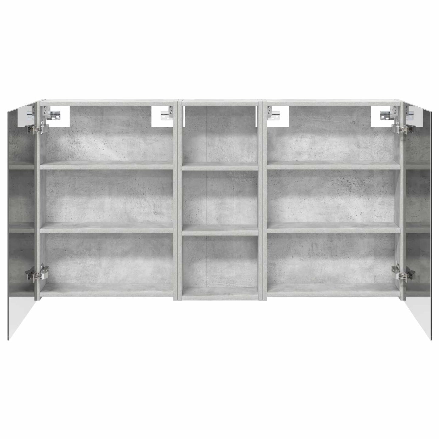 vidaXL Bathroom Cabinet Set 3 pcs 130 x 14.5 x 70 cm Engineered wood