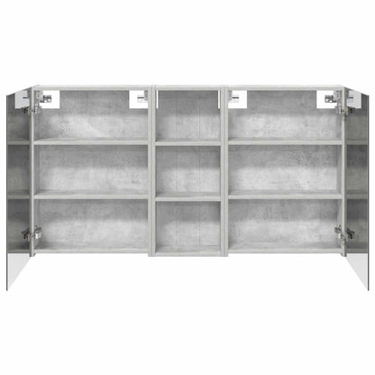 vidaXL Bathroom Cabinet Set 3 pcs 130 x 14.5 x 70 cm Engineered wood