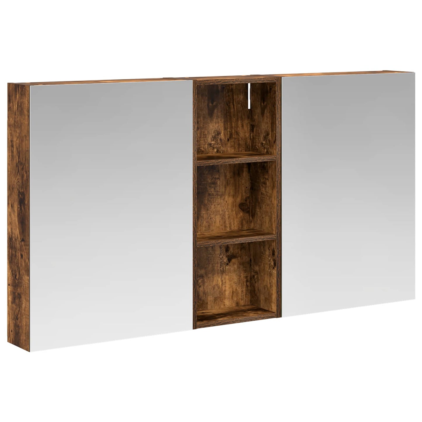 vidaXL Bathroom Cabinet Set 3 pcs 130 x 14.5 x 70 cm Engineered wood