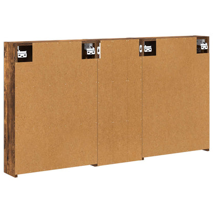 vidaXL Bathroom Cabinet Set 3 pcs 130 x 14.5 x 70 cm Engineered wood
