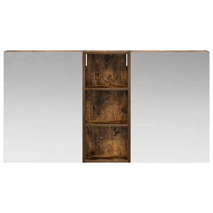 vidaXL Bathroom Cabinet Set 3 pcs 130 x 14.5 x 70 cm Engineered wood