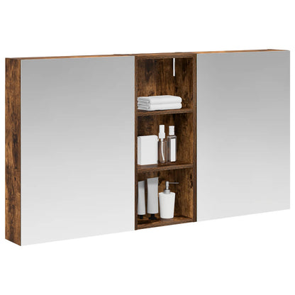 vidaXL Bathroom Cabinet Set 3 pcs 130 x 14.5 x 70 cm Engineered wood