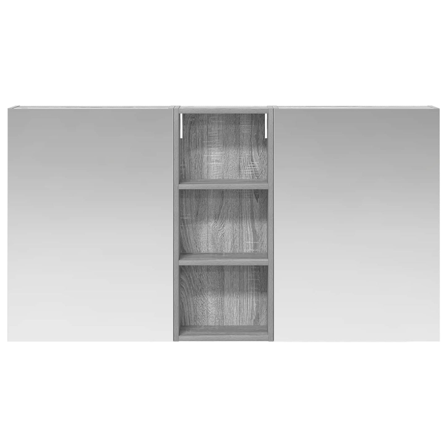 vidaXL Bathroom Cabinet Set 3 pcs 130 x 14.5 x 70 cm Engineered wood