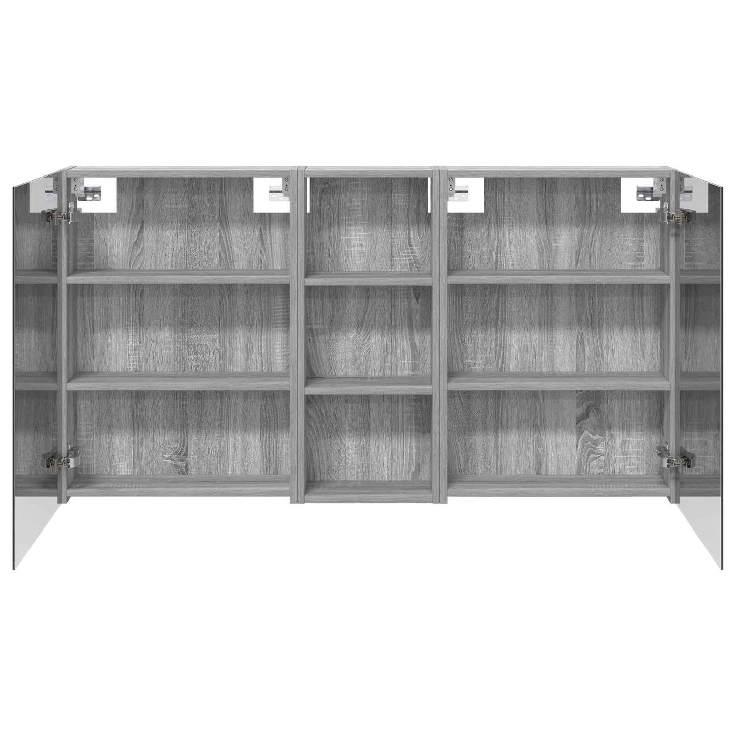 vidaXL Bathroom Cabinet Set 3 pcs 130 x 14.5 x 70 cm Engineered wood