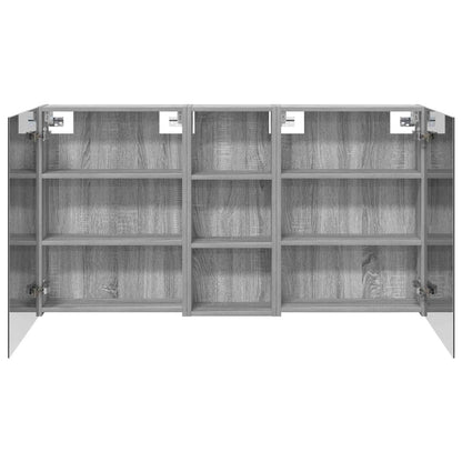 vidaXL Bathroom Cabinet Set 3 pcs 130 x 14.5 x 70 cm Engineered wood