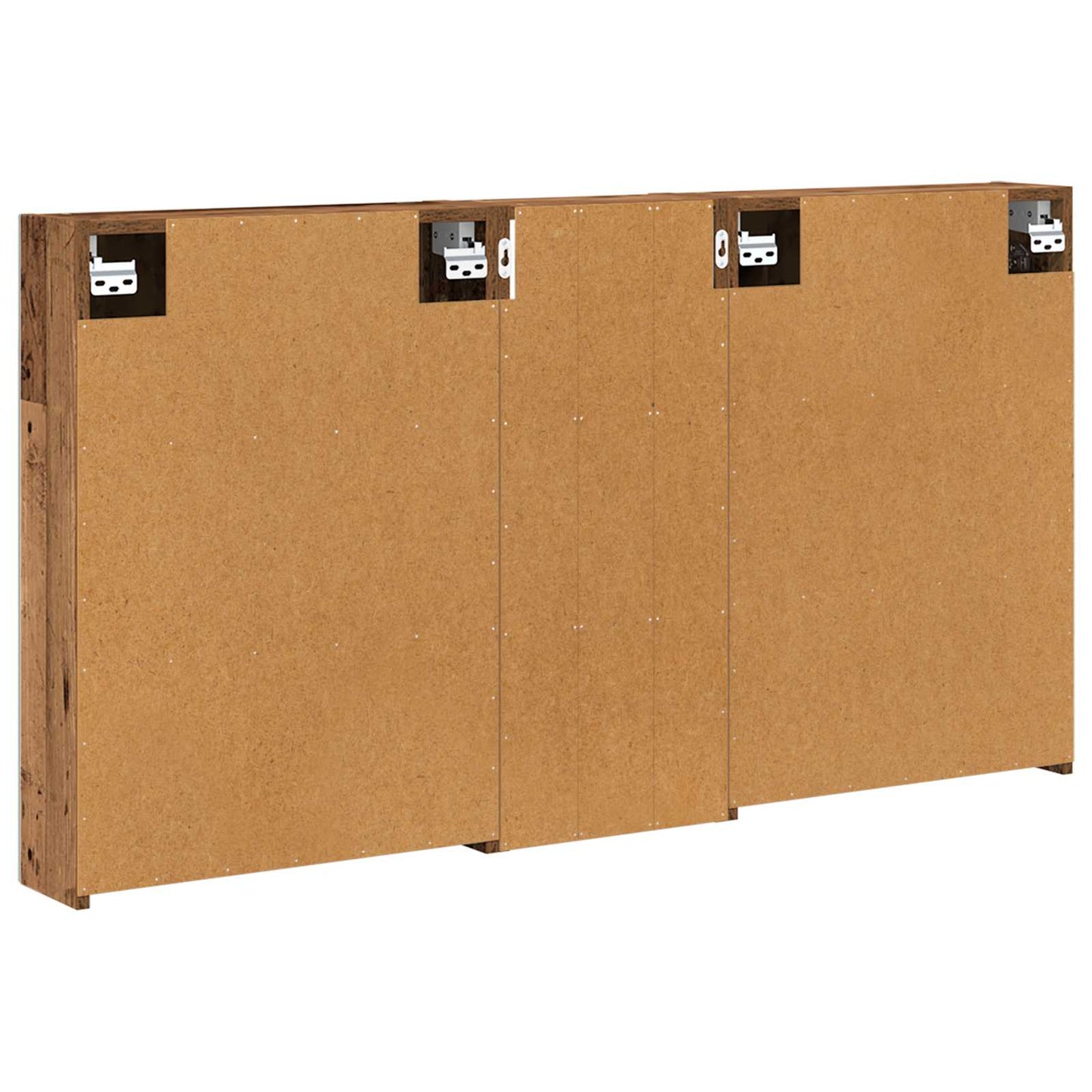 vidaXL Bathroom Cabinet Set 3 pcs 130 x 14.5 x 70 cm Engineered wood