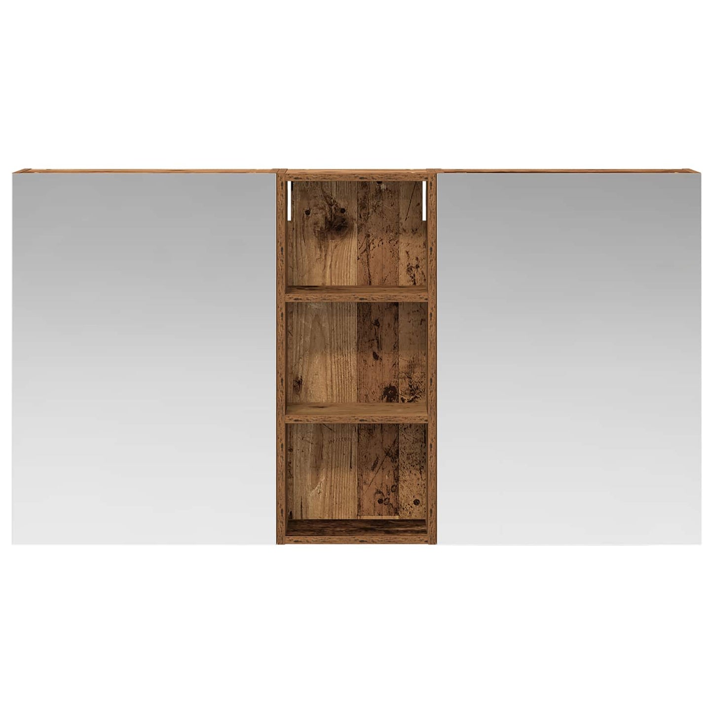 vidaXL Bathroom Cabinet Set 3 pcs 130 x 14.5 x 70 cm Engineered wood