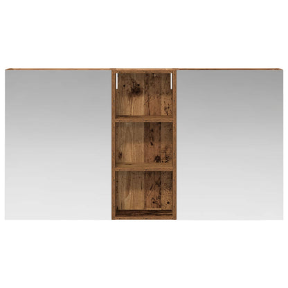 vidaXL Bathroom Cabinet Set 3 pcs 130 x 14.5 x 70 cm Engineered wood