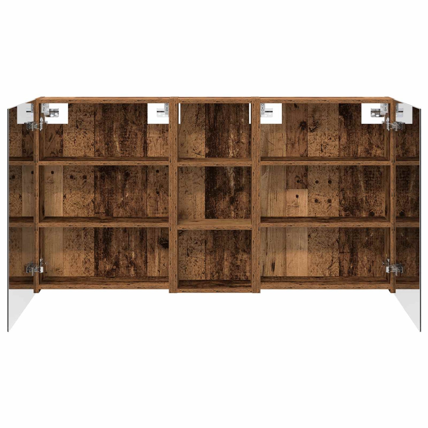 vidaXL Bathroom Cabinet Set 3 pcs 130 x 14.5 x 70 cm Engineered wood