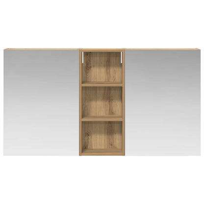 vidaXL Bathroom Cabinet Set 3 pcs 130 x 14.5 x 70 cm Engineered wood