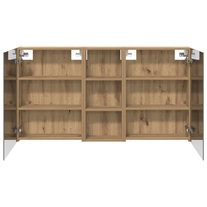 vidaXL Bathroom Cabinet Set 3 pcs 130 x 14.5 x 70 cm Engineered wood