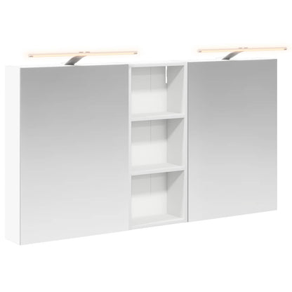 vidaXL Bathroom Cabinet Set 3 pcs 130 x 14.5 x 70 cm Engineered wood