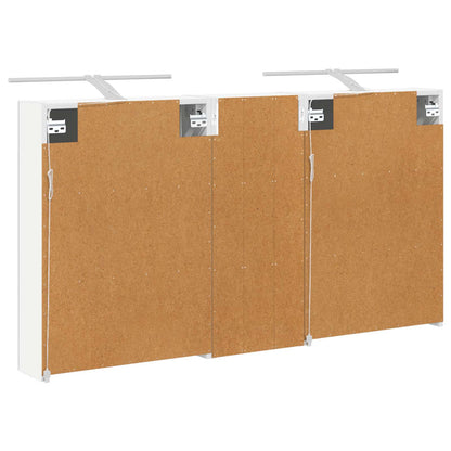vidaXL Bathroom Cabinet Set 3 pcs 130 x 14.5 x 70 cm Engineered wood