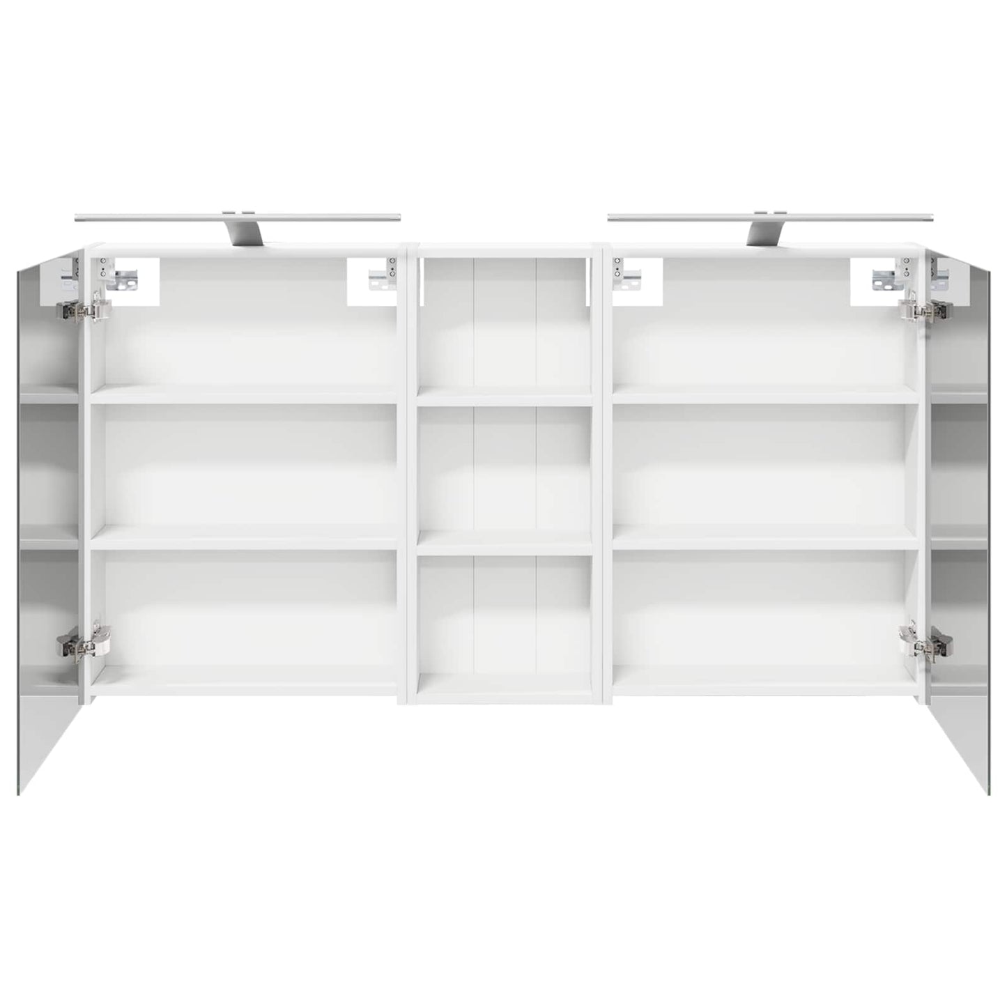 vidaXL Bathroom Cabinet Set 3 pcs 130 x 14.5 x 70 cm Engineered wood