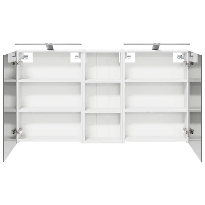 vidaXL Bathroom Cabinet Set 3 pcs 130 x 14.5 x 70 cm Engineered wood