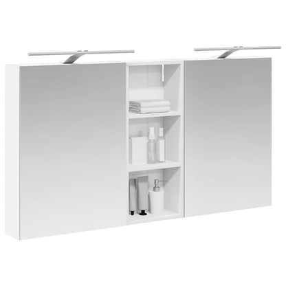 vidaXL Bathroom Cabinet Set 3 pcs 130 x 14.5 x 70 cm Engineered wood