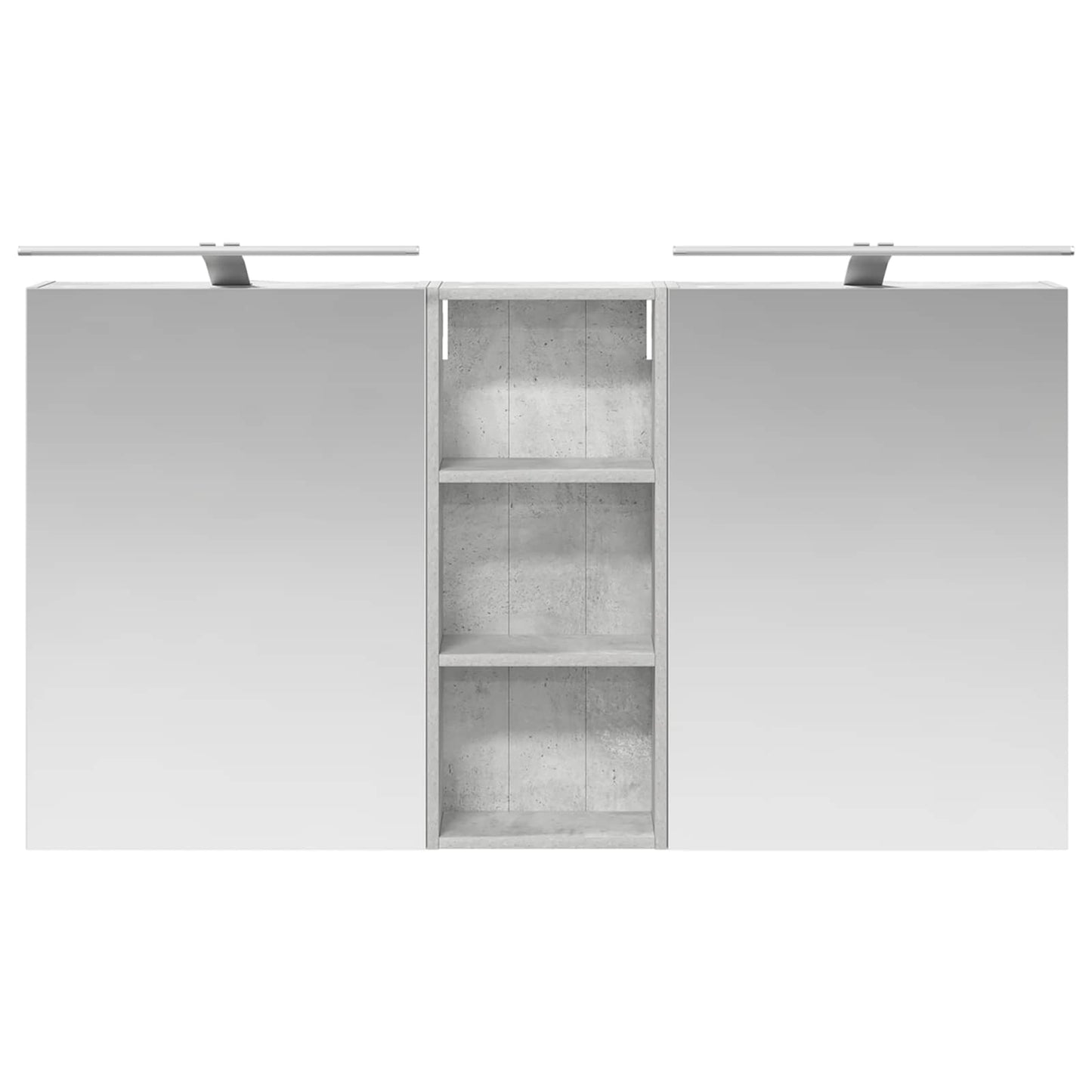 vidaXL Bathroom Cabinet Set 3 pcs 130 x 14.5 x 70 cm Engineered wood