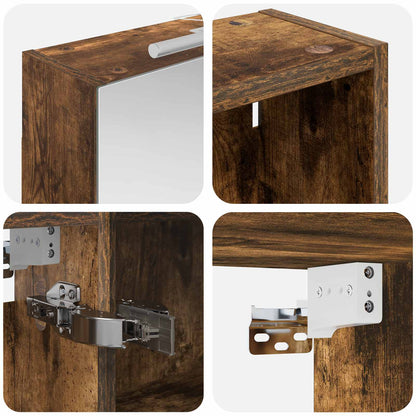 vidaXL Bathroom Cabinet Set 3 pcs 130 x 14.5 x 70 cm Engineered wood