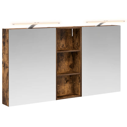 vidaXL Bathroom Cabinet Set 3 pcs 130 x 14.5 x 70 cm Engineered wood
